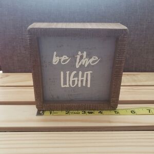 Loving Kindness‎ | be the LIGHT Rustic Sign